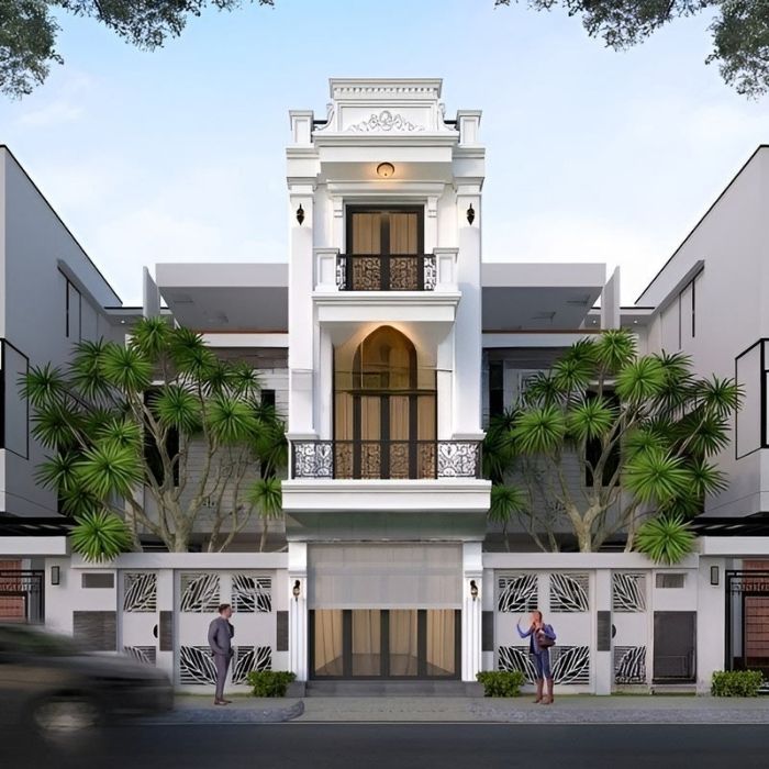 Nhà ống tân cổ điển 3 tầng3